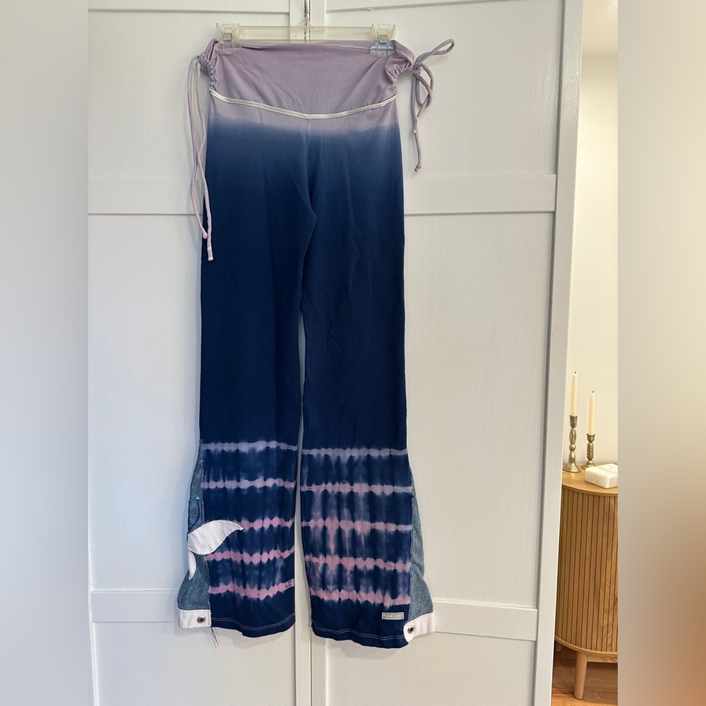 Women Dance or Zumba Tie-Dye Flare Pants